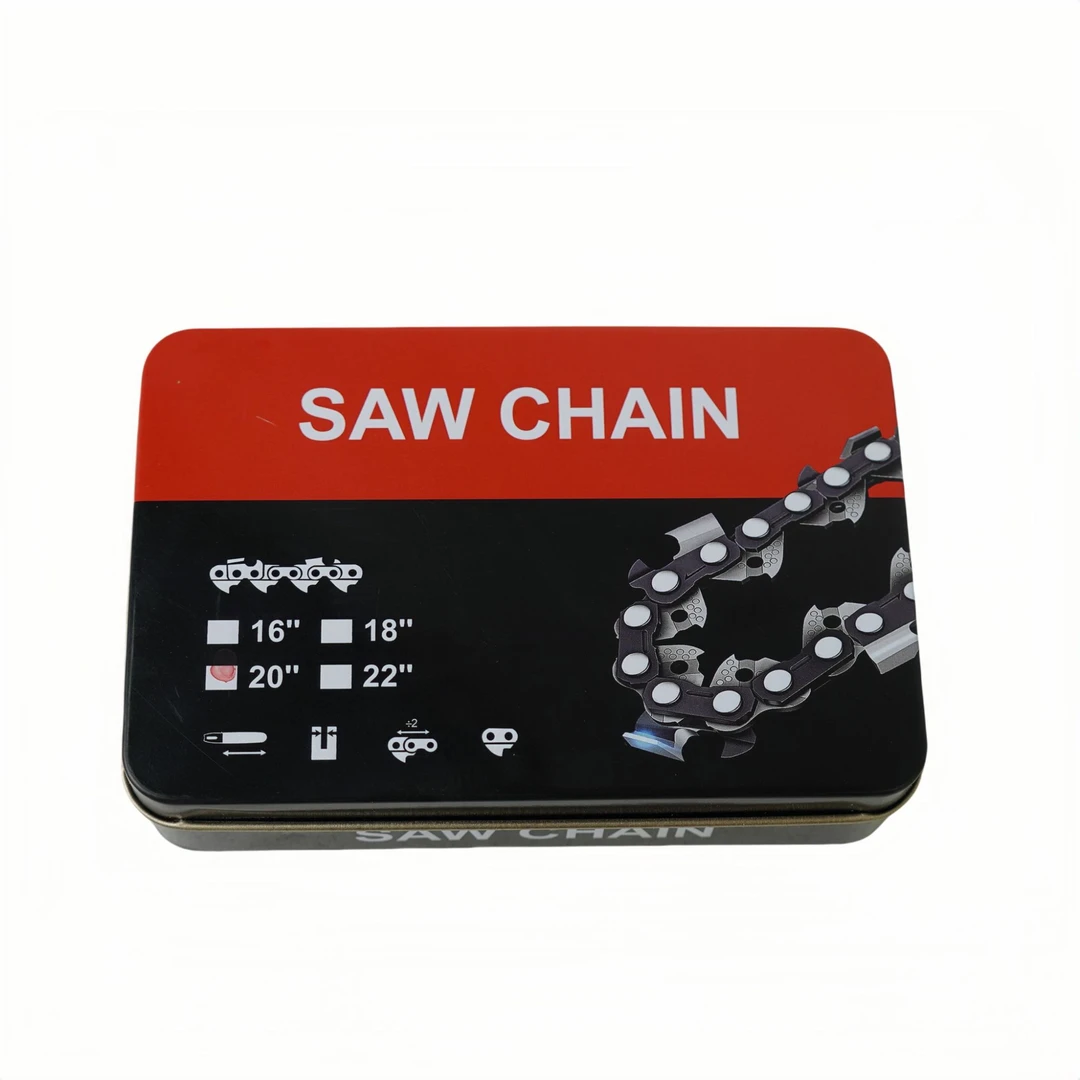 汽油锯专用直角链条盒装易安装油锯链条伐木专用链条
