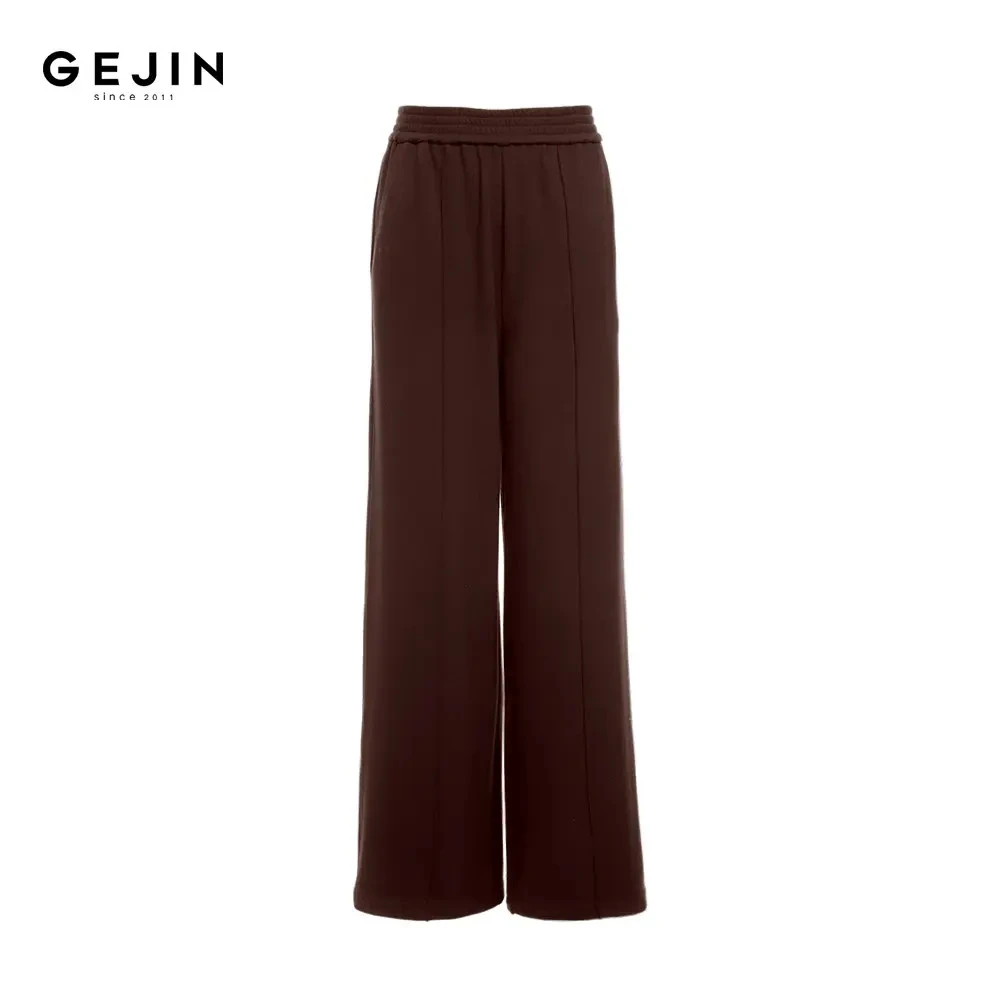 GEJIN/歌锦秋冬新款极简时尚减龄气质百搭直筒休闲裤94324912852