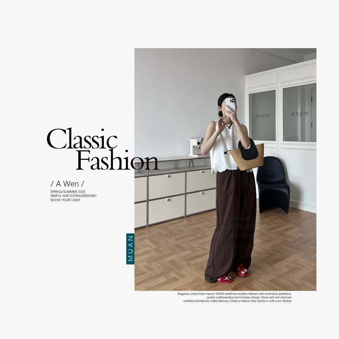 《多巴胺气球裤》“多巴胺系列”定制气球裤阔腿女MJ-F8202