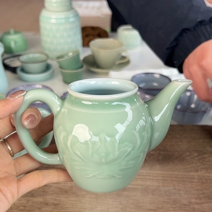 小米茶器龙泉青瓷