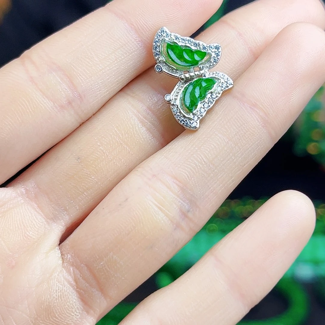 颈饰银S925镶嵌翡翠多样性