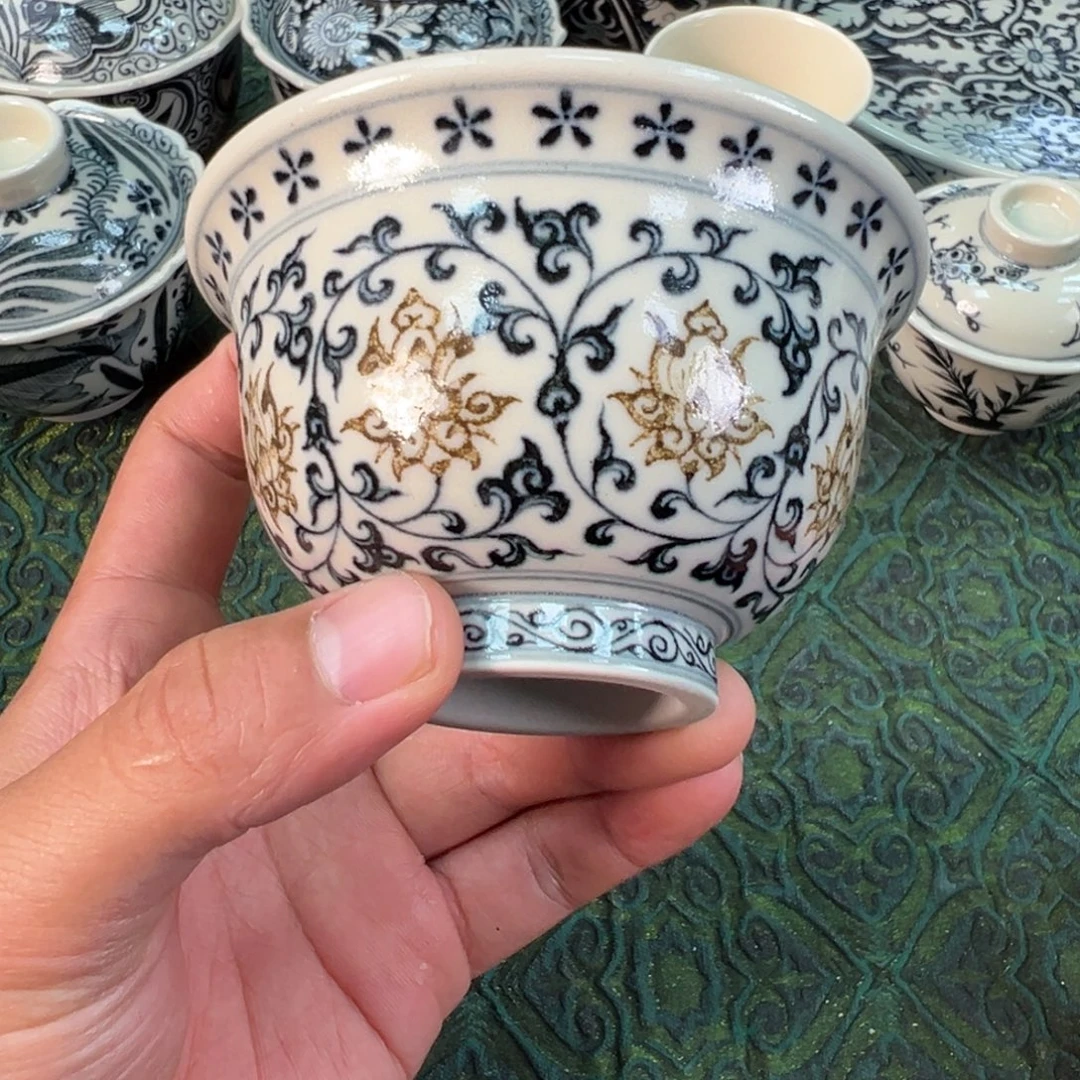 陶景德镇手工手绘陶瓷