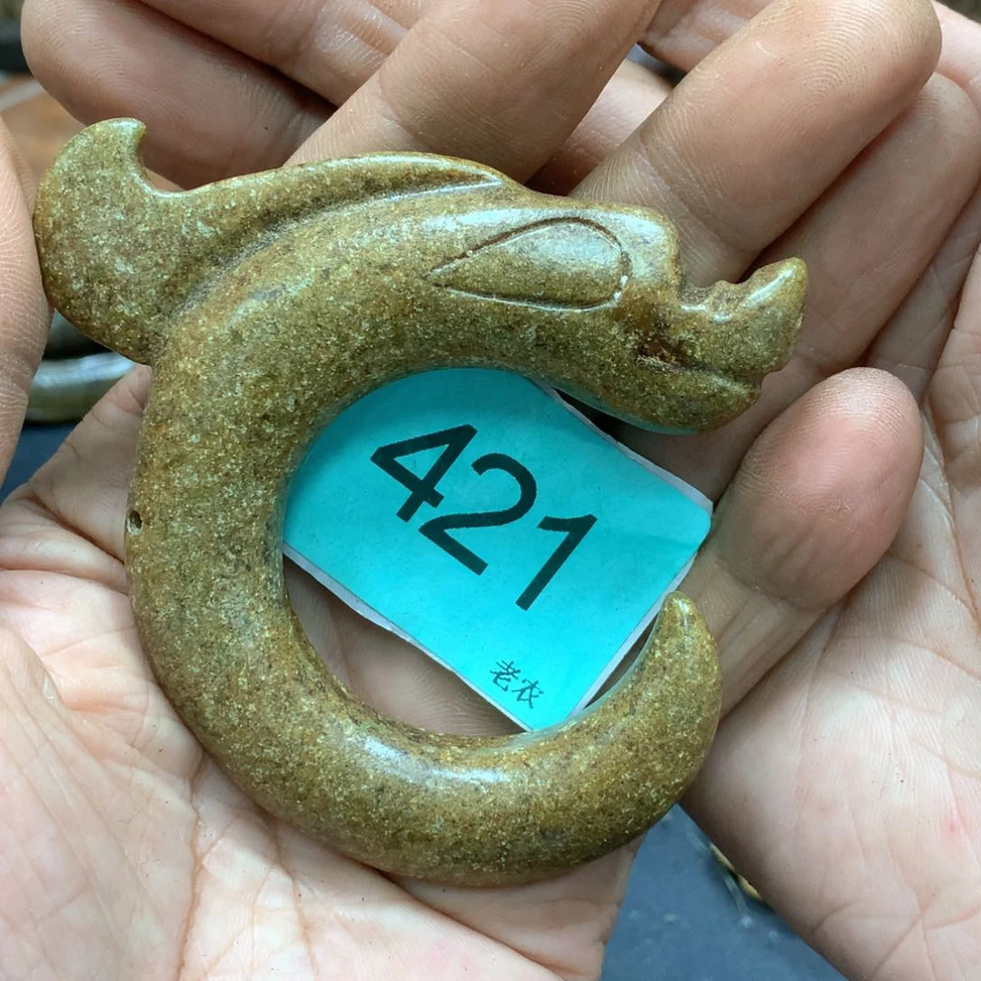 未镶嵌和田玉挂件路***力