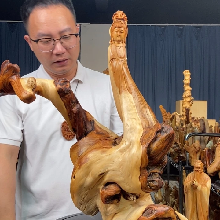 柏木（崖柏）随型摆件