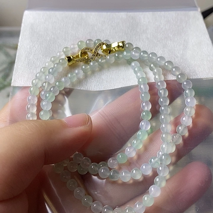 翡翠未镶嵌手链翡翠冰种