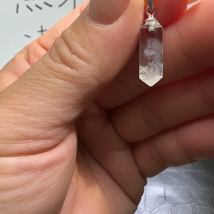 银S925镶嵌戒指水晶