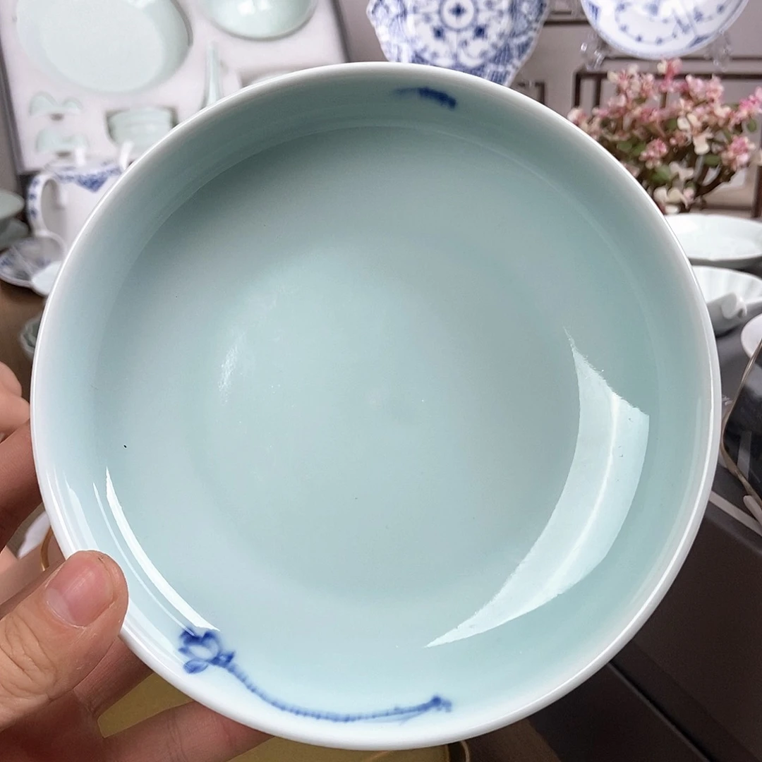 瓷片景德镇五花马陶瓷