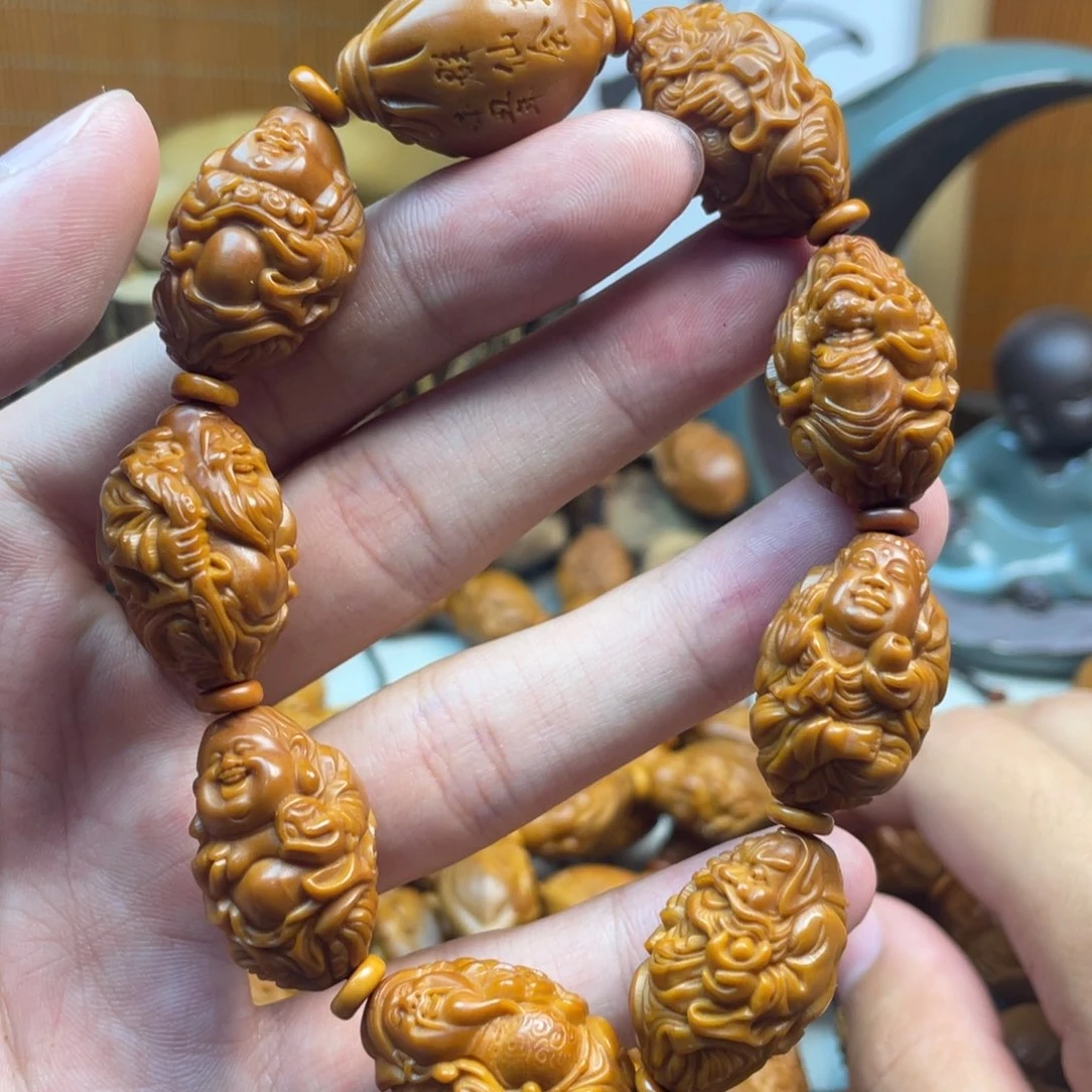 橄榄核手串/手链橄榄核雕工艺手串5119