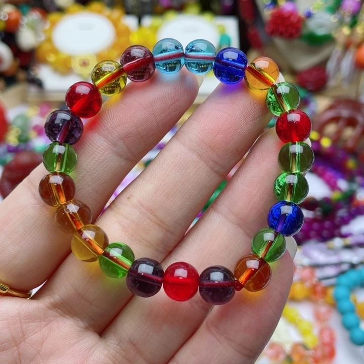 树脂制品12号彩色手链