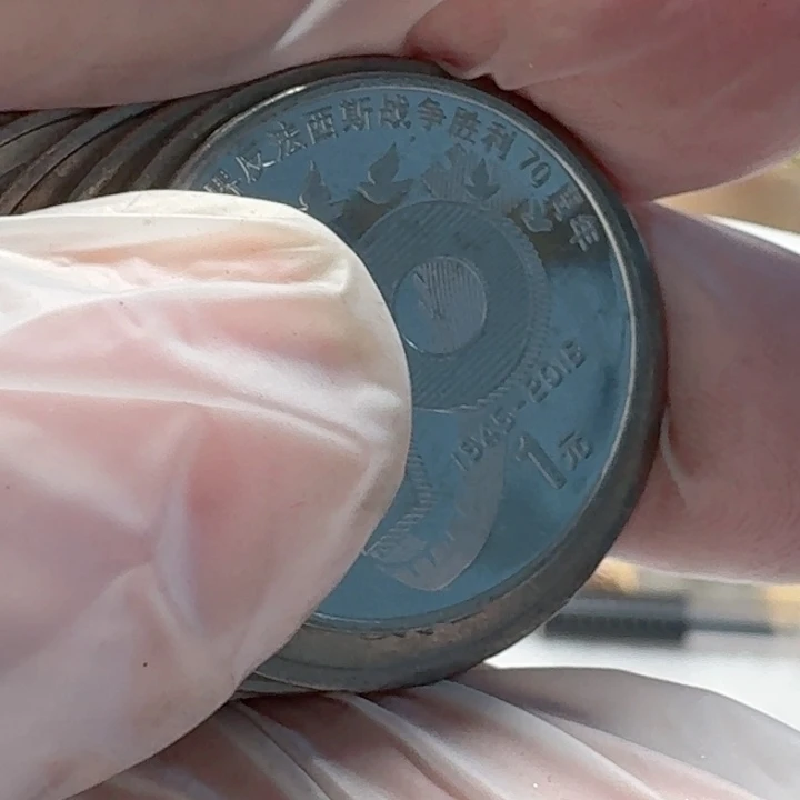 其他普通金属10枚大5的流通品