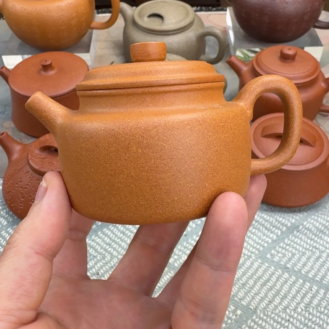 紫砂茶壶瑕疵 德中 150cc