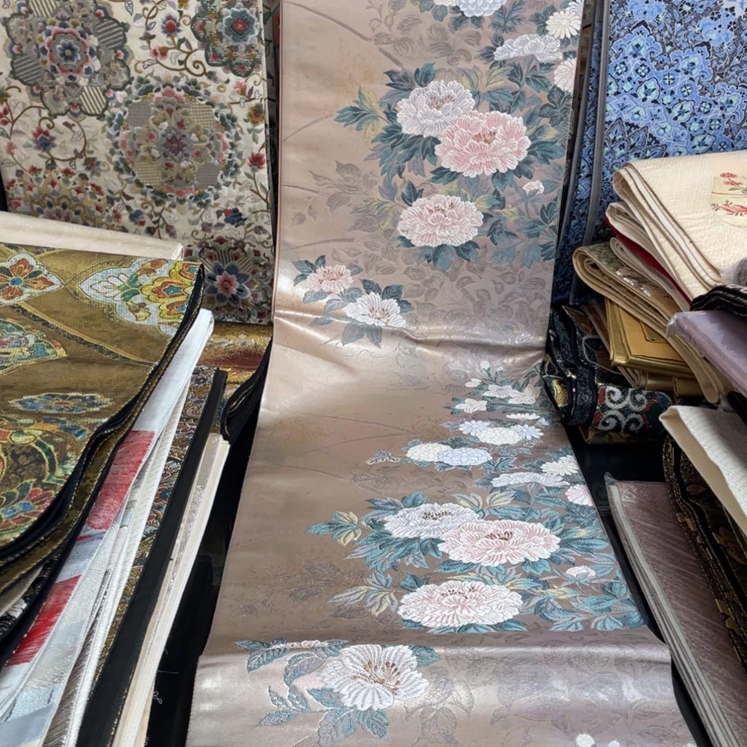 织绣唐锦桑蚕丝正绢面料