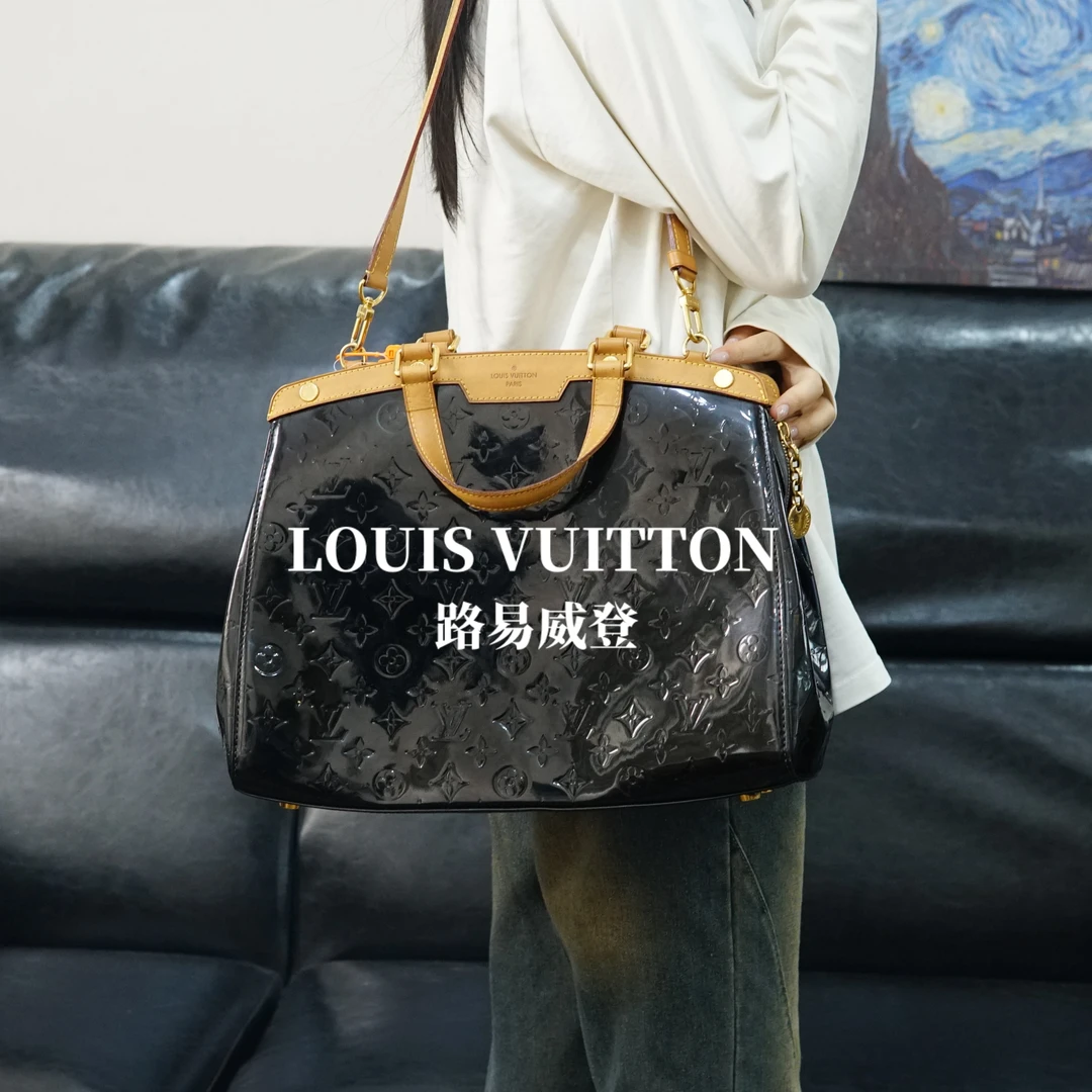 95新 LouisVuitton/路易威登 LV 漆皮医生包/HD12426531/6531