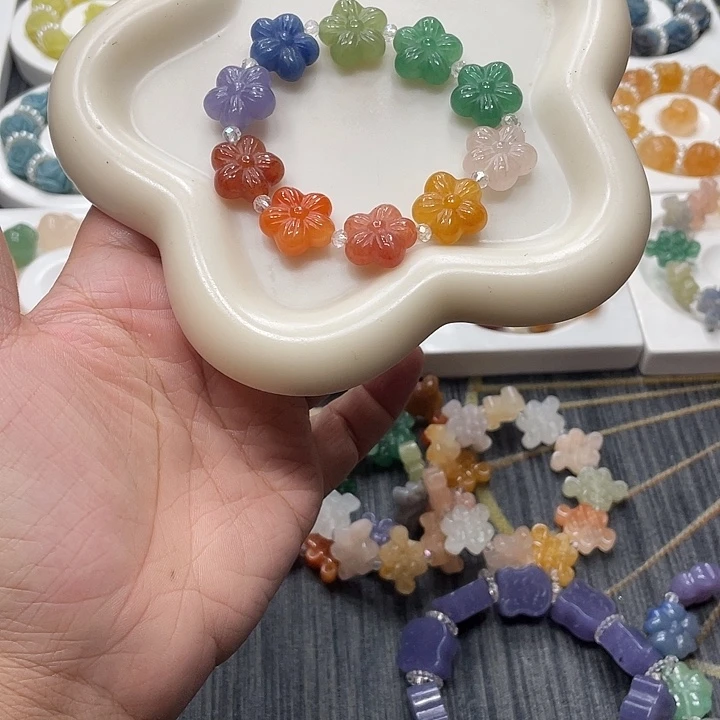 石英质玉（非洲翠）合金时尚大方气质优雅