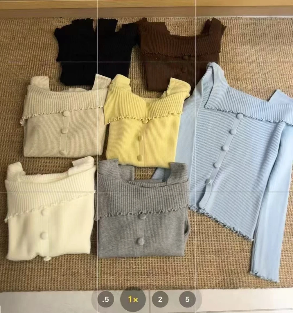 长袖薄款秋季毛针织衫打底衫均码网红纯色百搭毛衫休闲上衣