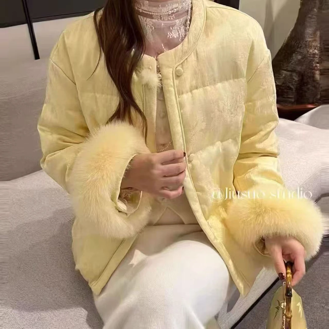 时尚版的国风外套