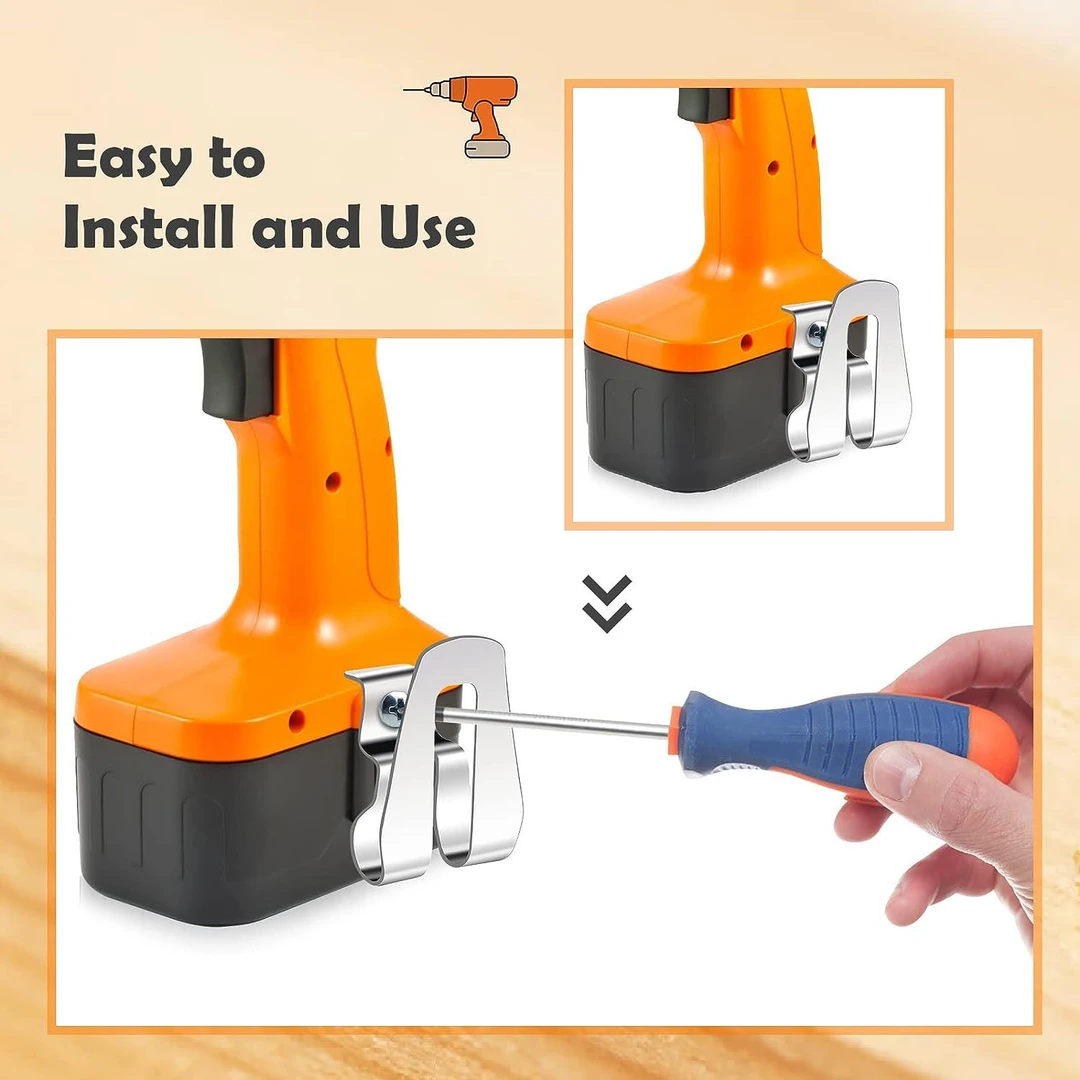 牧田挂钩 电动工具腰扣 电螺丝工具皮带扣配螺丝