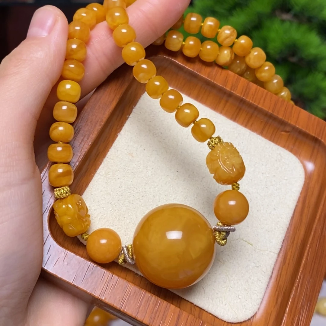 【闪购商品】未镶嵌颈饰蜜蜡项链