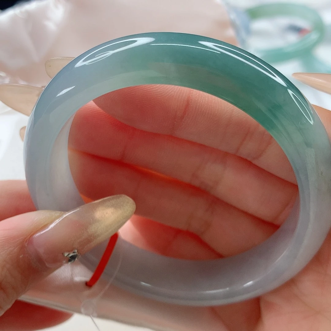 翡翠手镯未镶嵌56.5 正圈