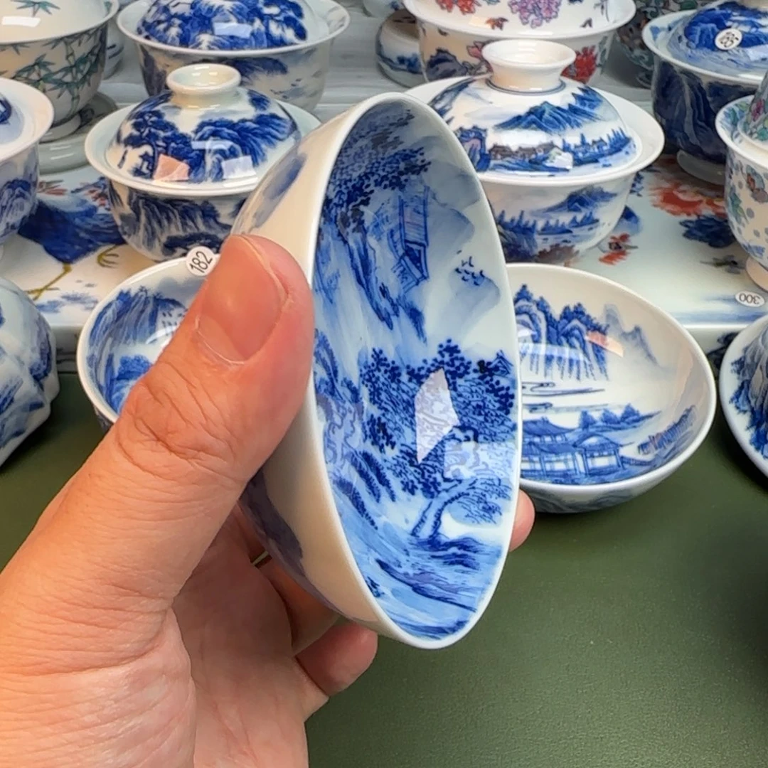 抖音陶瓷闪购纯手工手绘195