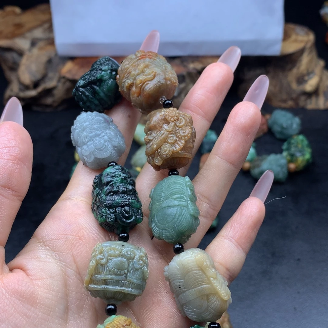 天***运定制翡翠未镶嵌翡翠