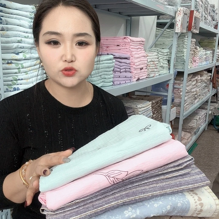 棉福利款双人床单