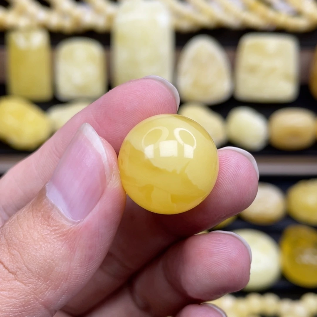裸石琥珀未镶嵌琥珀蜜蜡