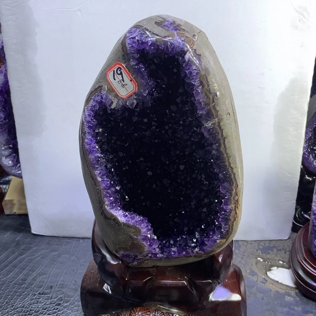 未镶嵌紫晶大型摆件（非配饰）浑**分天然