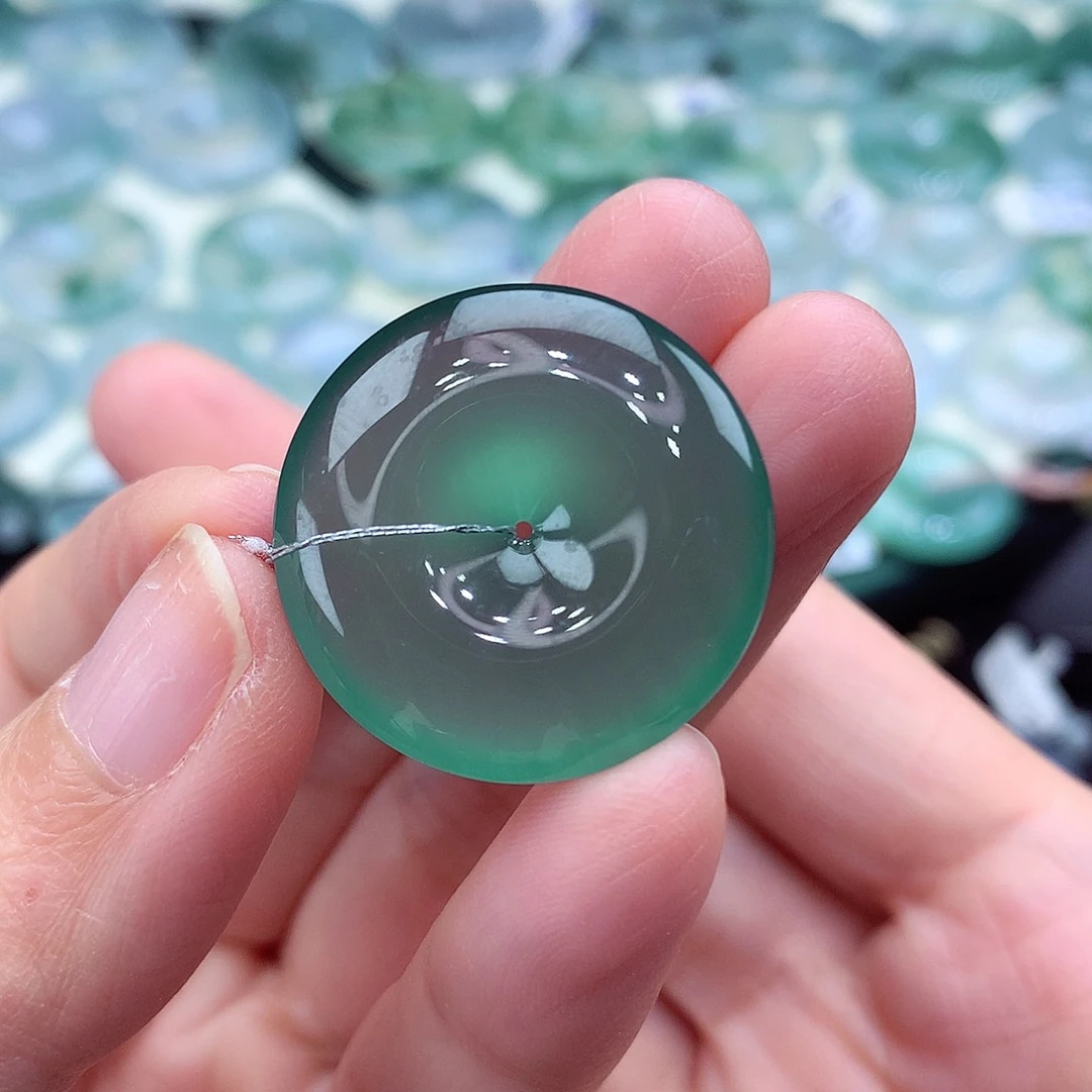 颈饰未镶嵌翡翠编号81-尺寸25/5.4