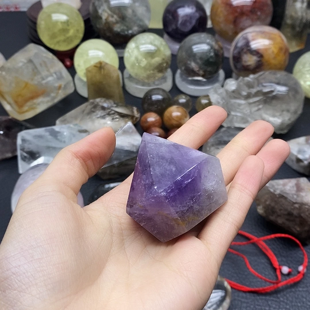 未镶嵌水晶珠宝半成品266水晶石