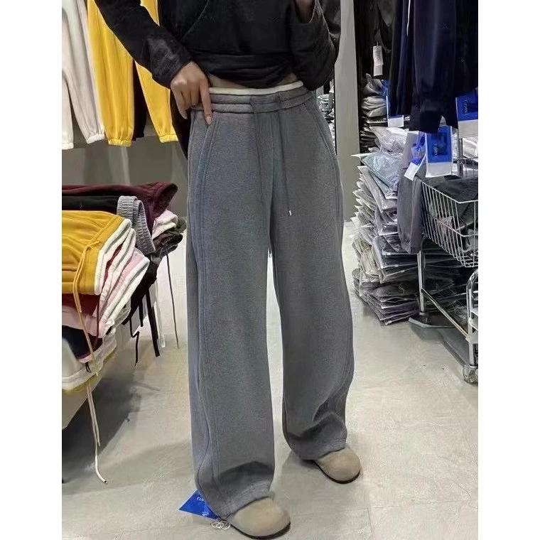 新品百搭显瘦抽绳休闲裤1488