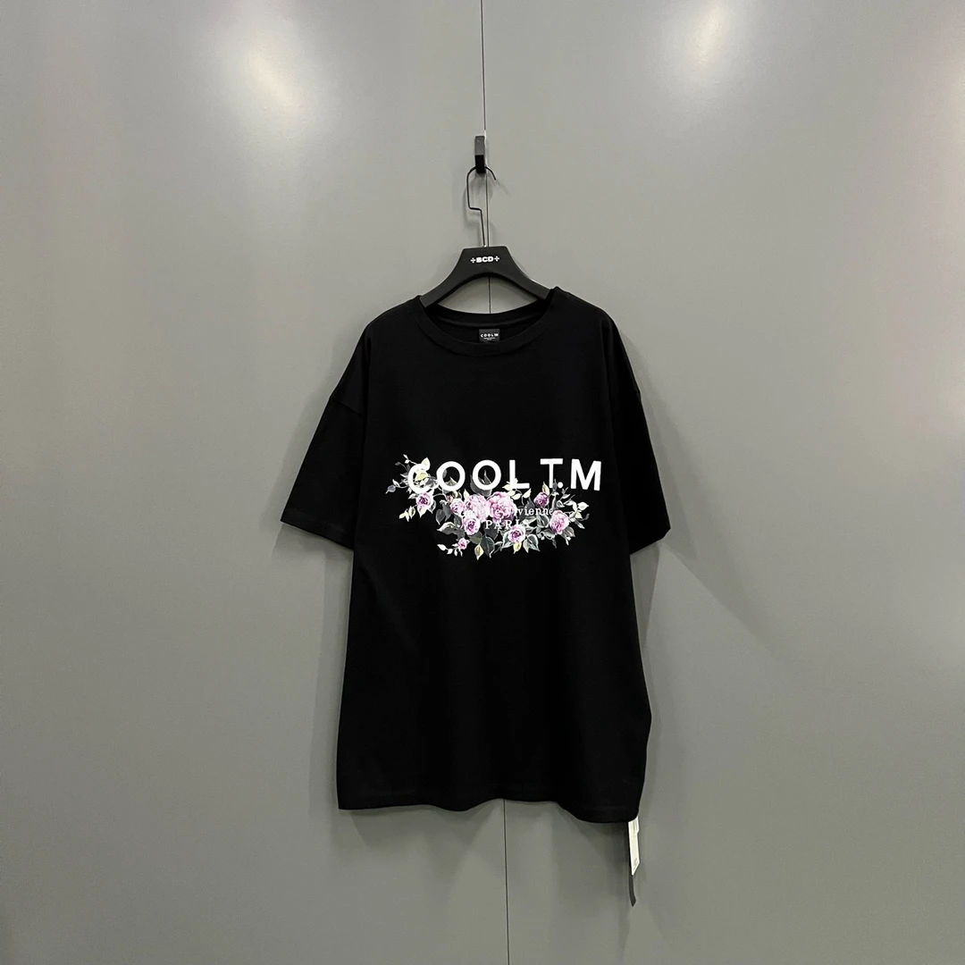 未使用 maje c61 COOL T.M 正面花卉短袖 M码/010241