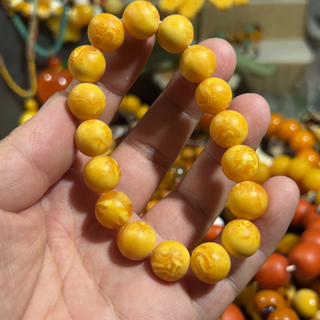 未镶嵌琥珀手链卡1.2➕