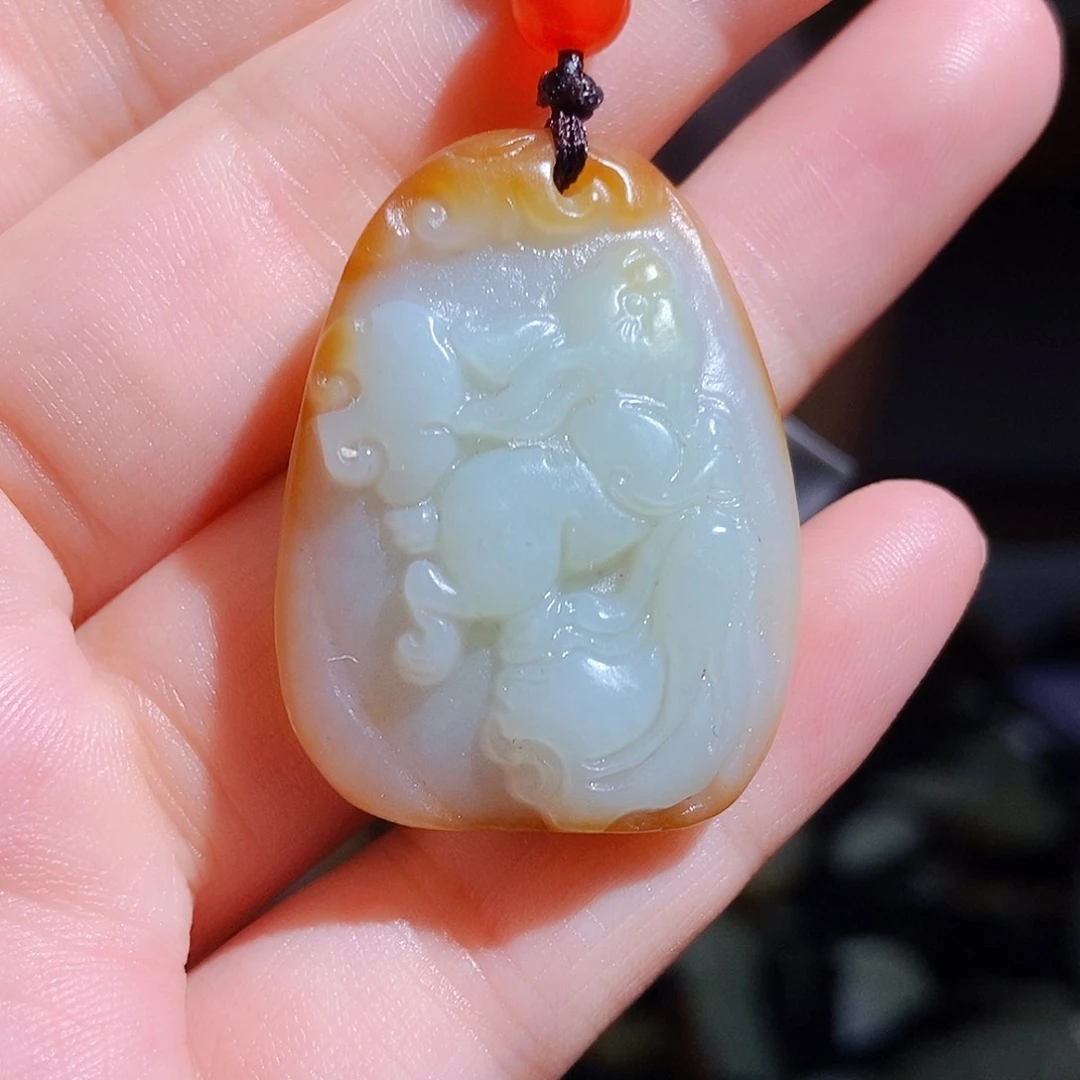 颈饰未镶嵌和田玉