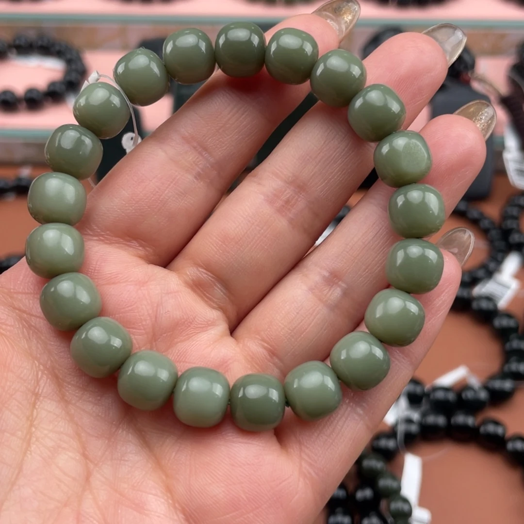 点***和田玉未镶嵌手链