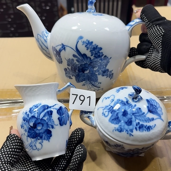 瓷片很好看的茶壶套装