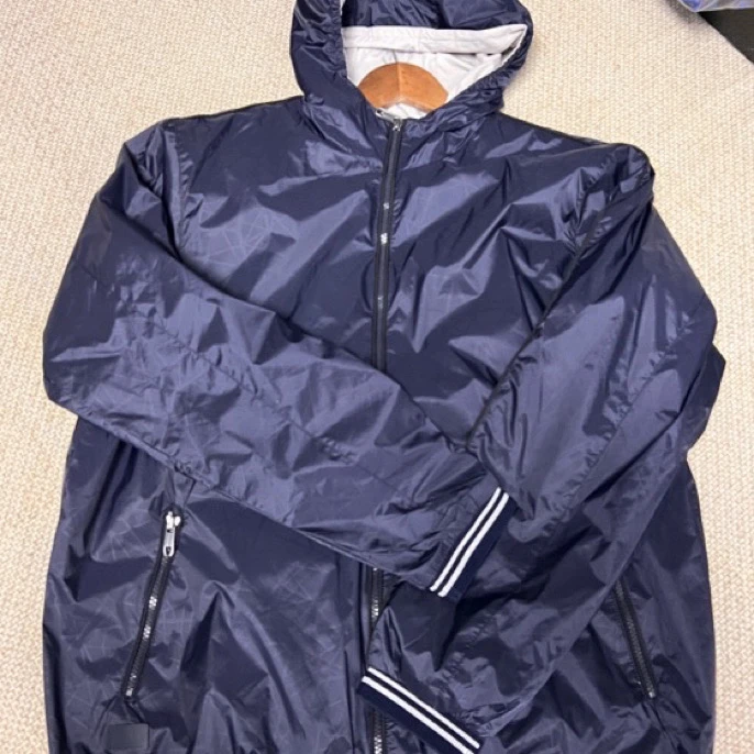 杰 满印连帽秋季外套时尚男士夹克