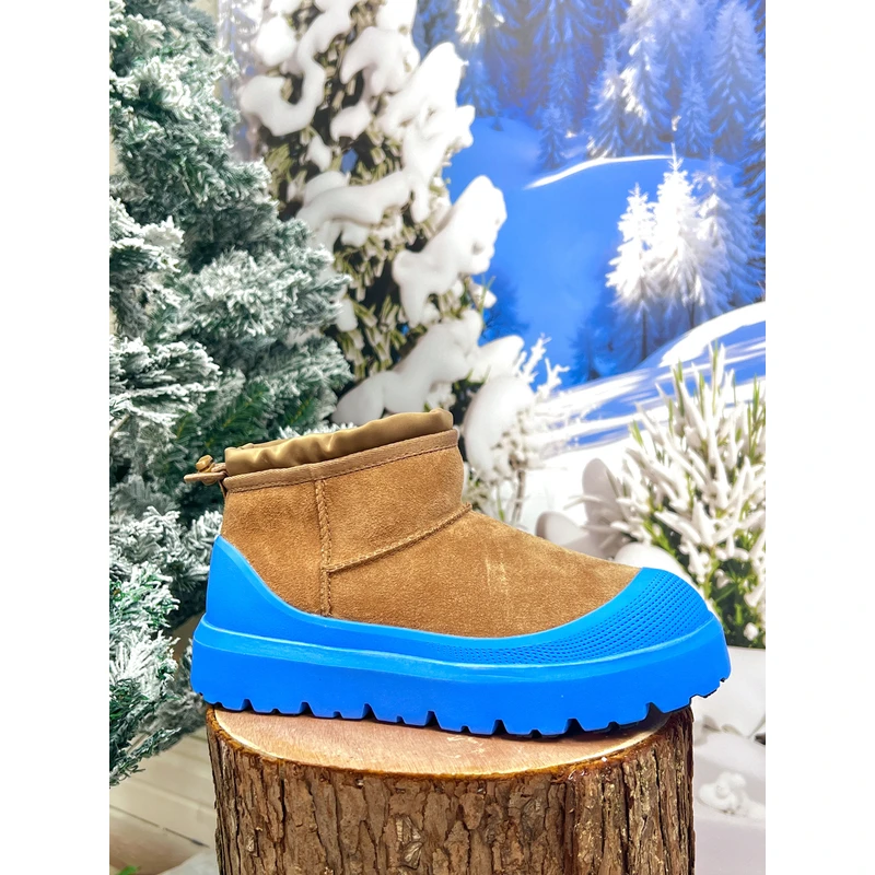 mini款-羊皮毛一体雪地靴—WW1