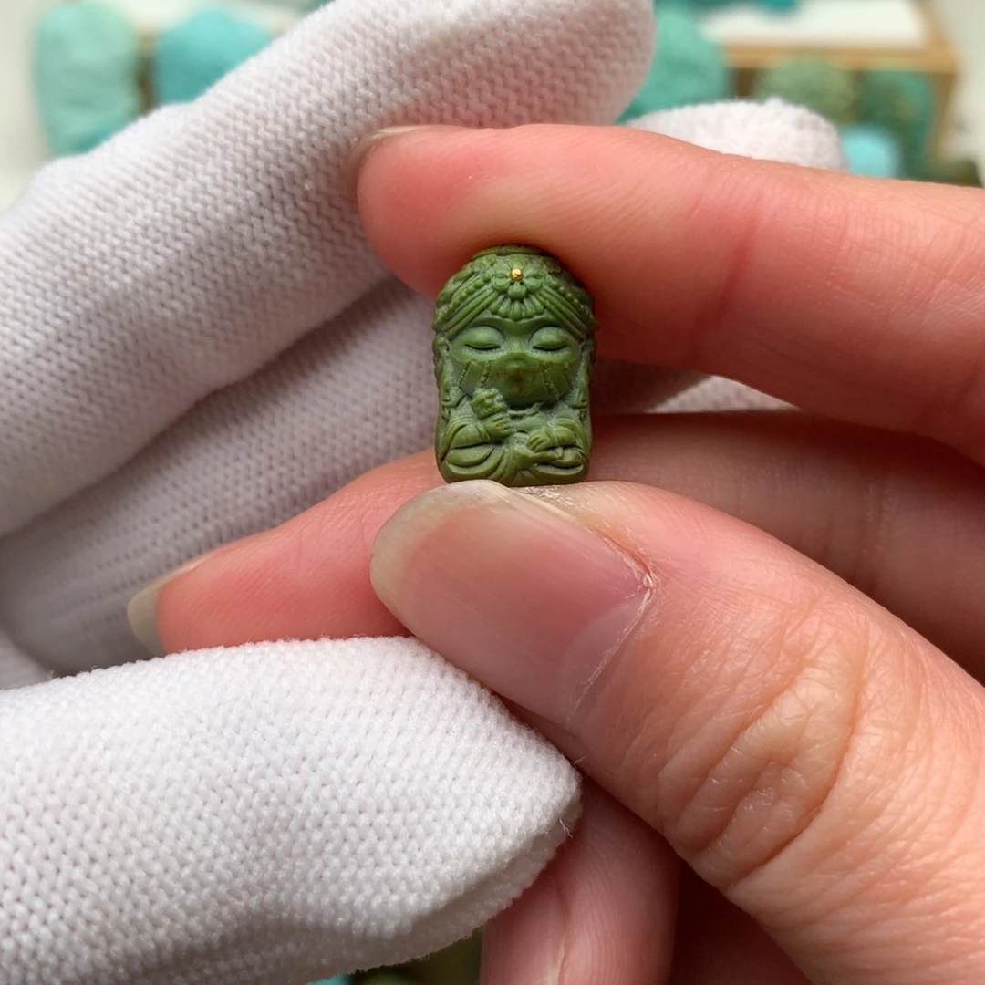 绿松石未镶嵌配饰