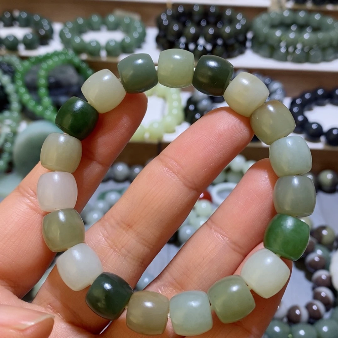 和田玉手链未镶嵌