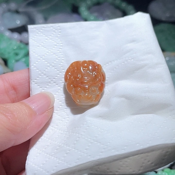 颈饰未镶嵌翡翠天