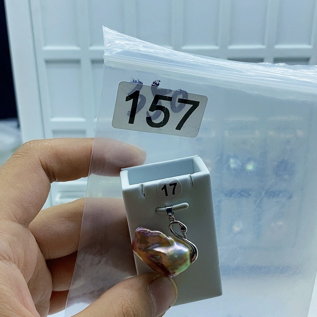 颈饰合金淡水珍珠