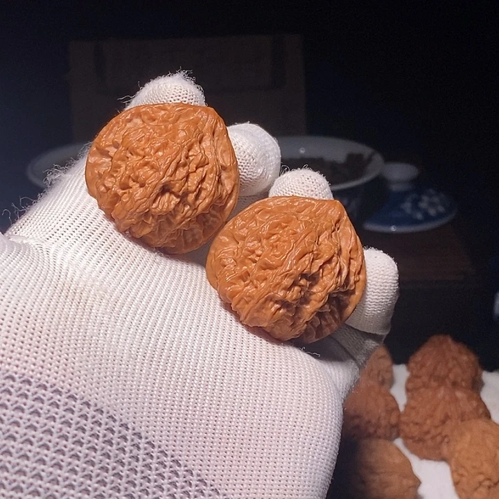 手串/手链核桃文玩核桃手把件火焰