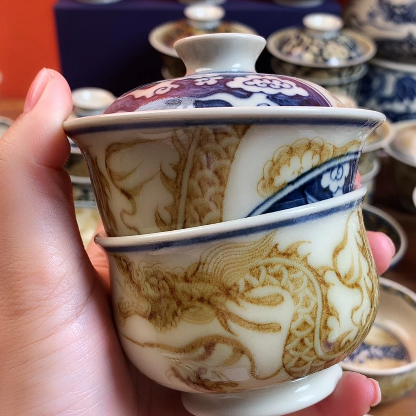 【闪购商品】踏**沙盖碗和单杯