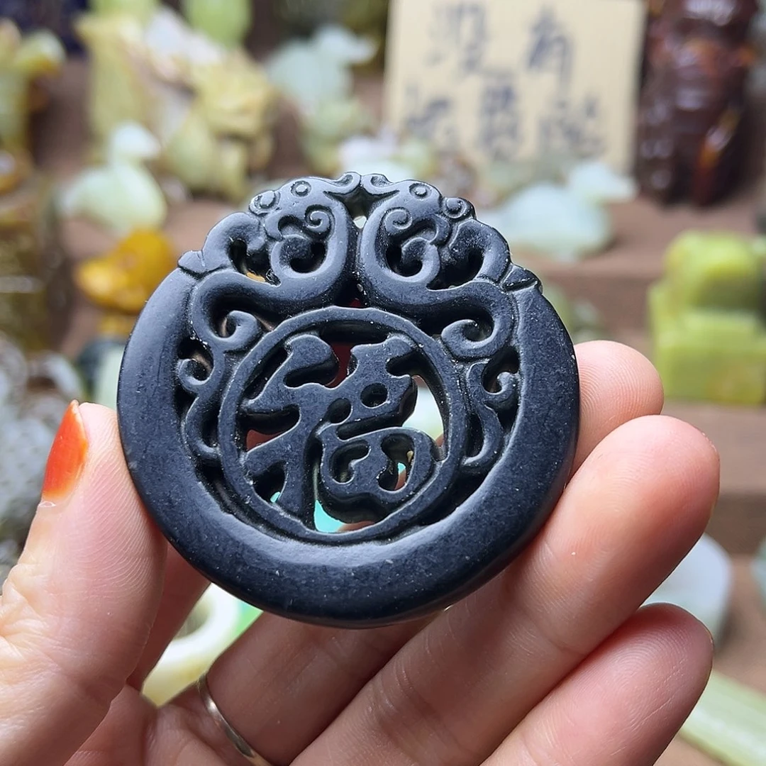 白玉菩提吊坠118。。