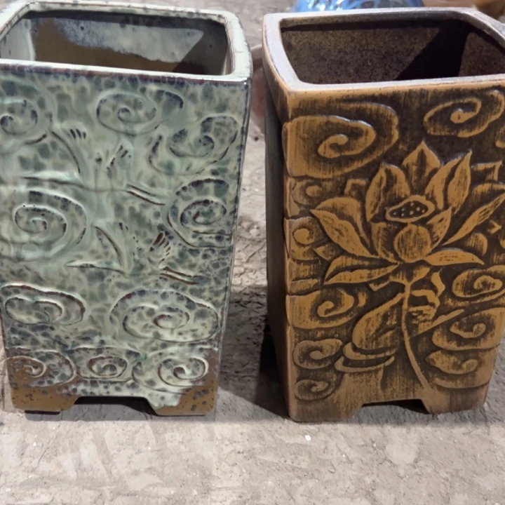 红陶瑕疵14-22两个