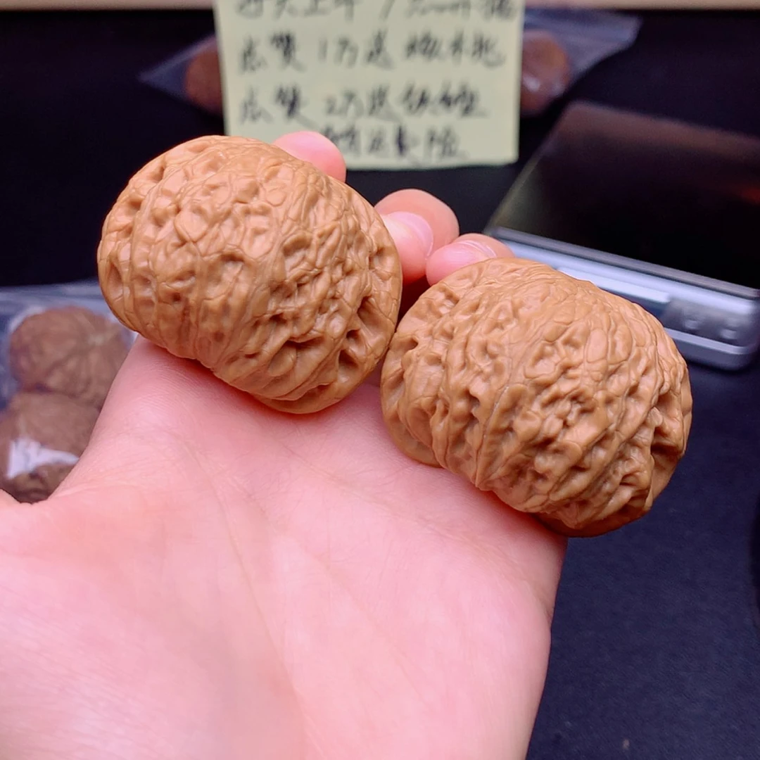 【闪购商品】文玩核桃把件铁锤44微修