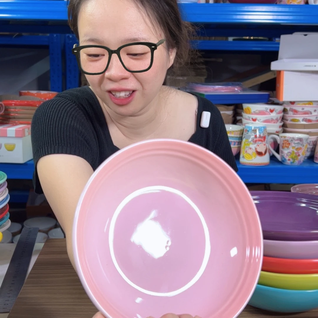 陶瓷贝壳粉燕麦碗