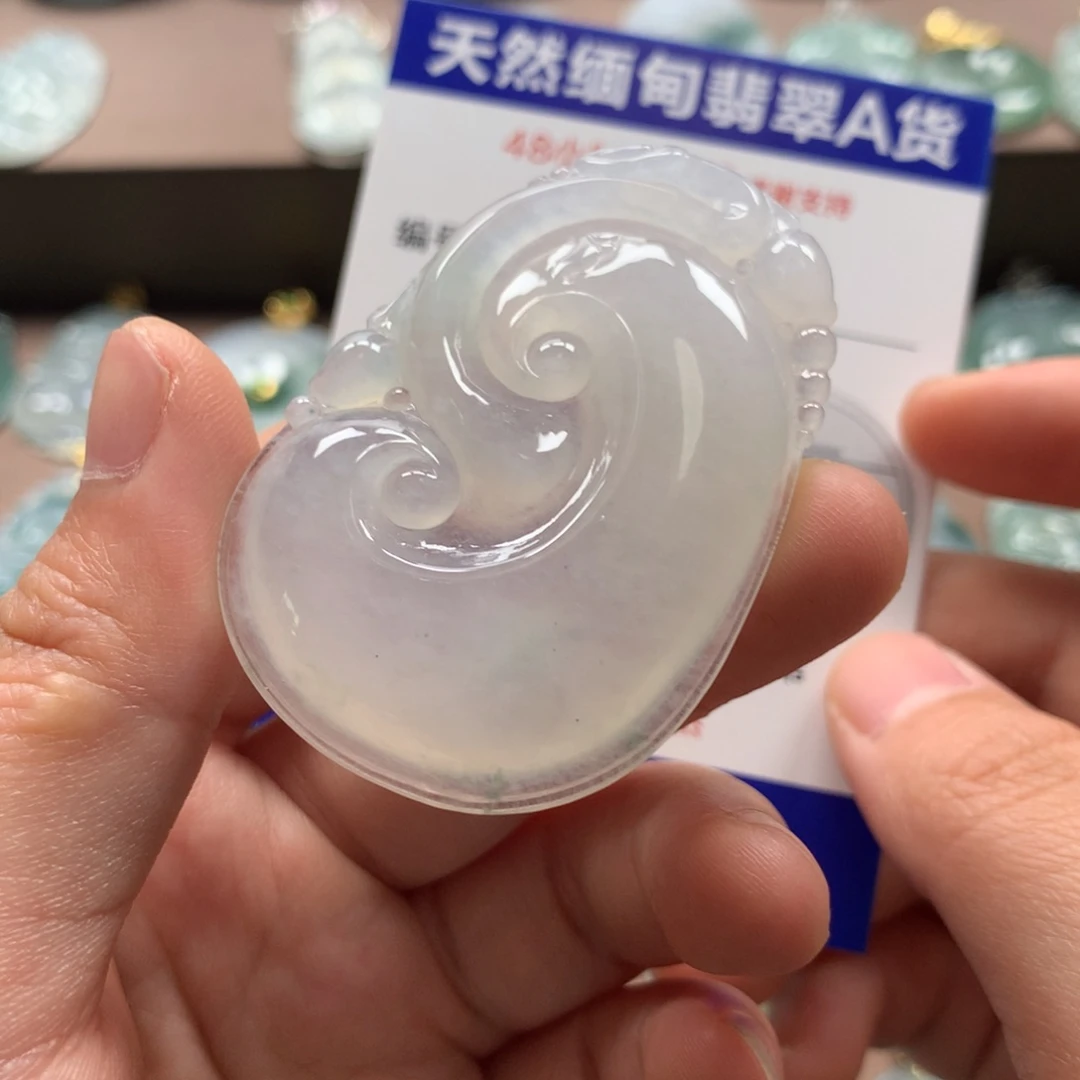 翡翠未镶嵌颈饰天然翡翠