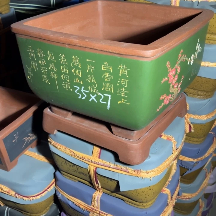 紫砂花盆紫砂花盆